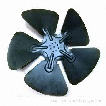 Impeller, Made of Aluminum, with Matte Black Coating Finish and Stamping Machining Process